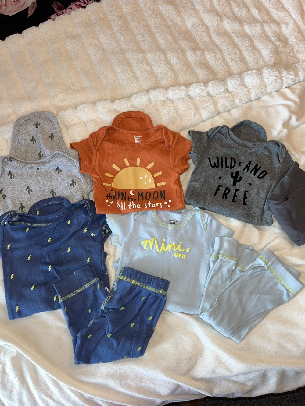 Assorted baby boy 12M sets